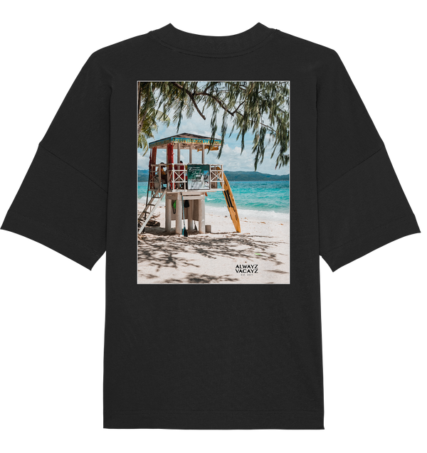 Beachlife (Back Print) - Organic Oversize Shirt UNISEX