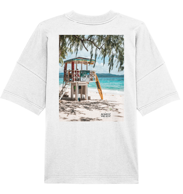 Beachlife (Back Print) - Organic Oversize Shirt UNISEX