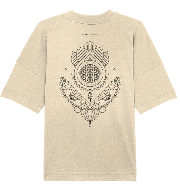 Unalom (Back Print) - Organic Oversize Shirt UNISEX